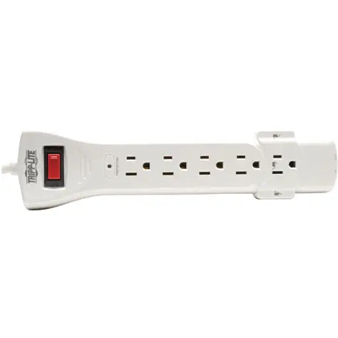 EATON Tripp Lite Surge Protector Power Strip 120V 7 Outlet RJ11 12' Cord 1080 Joules - Receptacles: 7 x NEMA 5-15R - 1080J