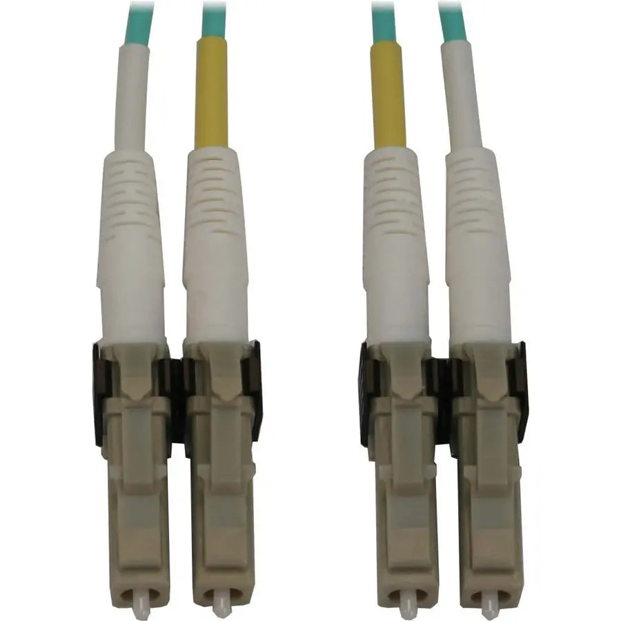 EATON Tripp Lite Switchable Fiber Optic Cable 400G MMF 50/125 Duplex LC-PC M/M 2M - 6.56 ft Fiber Optic Network Cable for Switch, Patch Panel, Network Device - First End: 2 x LC/PC Network - Male - Second E - N820X-02M