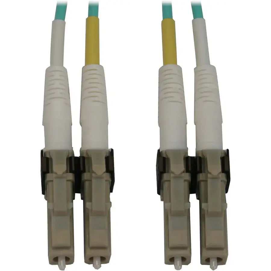 EATON Tripp Lite Switchable Fiber Optic Cable 400G MMF 50/125 Duplex LC-PC MM 10M - 32.81 ft Fiber Optic Network Cable for Network Device, Switch, Patch Panel - First End: 2 x LC/PC Network - Male - Second - N820X-10M