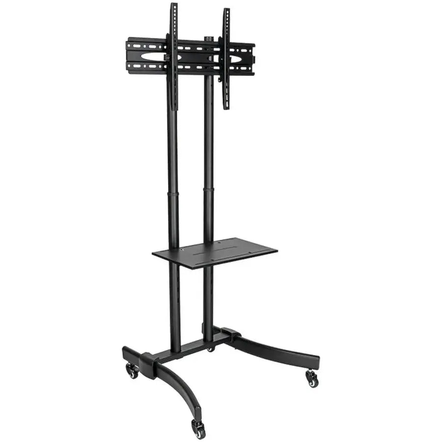EATON Tripp Lite TV Mobile Flat-Panel Floor Stand Cart Height Adjustable LCD- 37" to 70" TVs and Monitors - Up to 70" Screen Support - 88 lb Load Capacity - 1 x Shelf(ves) - 67.5" Height x 27.6" Width x 27. - DMCS3770L