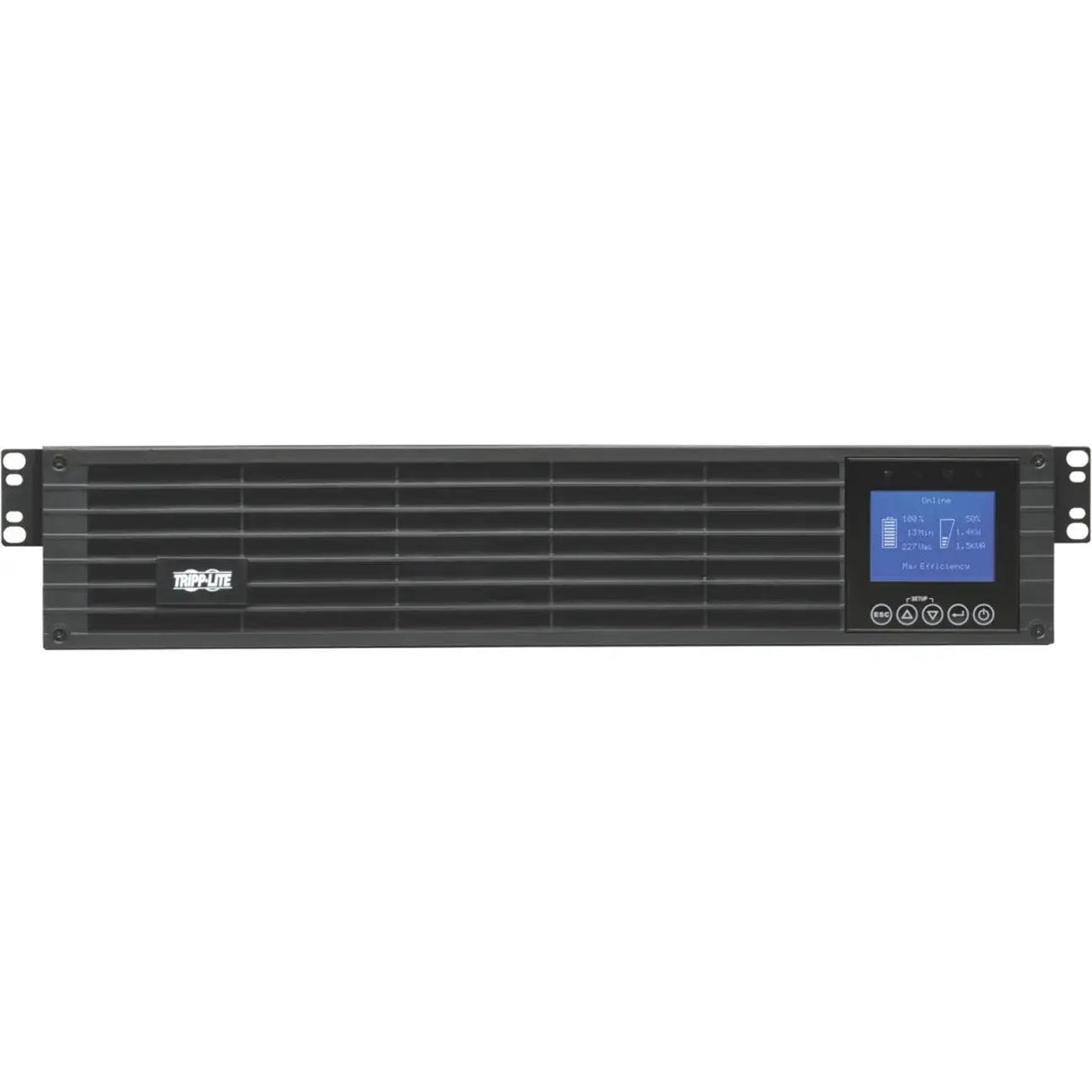 EATON Tripp Lite UPS 3000VA 2700W Smart Online LCD Rackmount 208/240V USB DB9 2U - 2U Rack-mountable - 5 Minute Stand-by - 230 V AC Input - 230 V AC Output - 2 x NEMA L6-20R, 6 x NEMA 6-15/20R - SU3000LCD2UHV