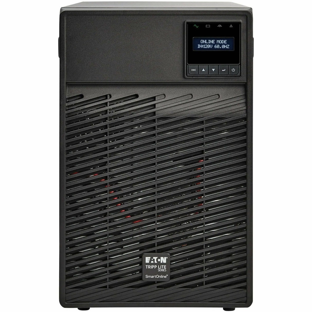 EATON Tripp Lite UPS 3000VA 2700W Smart Online LCD Tower 120V USB DB9 SNMP RT - Tower - 3 Hour Recharge - 4.10 Minute Stand-by - 100 V AC, 110 V AC, 115 V AC, 120 V AC, 127 V AC Input - 100 V AC, 110 V AC, ... - SU3000XLCD