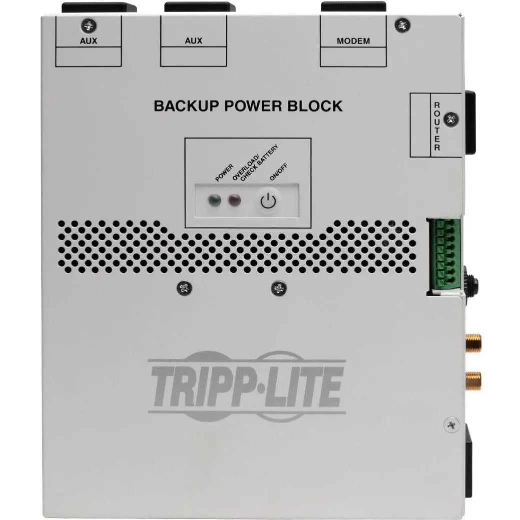 EATON Tripp Lite UPS 550VA A/V Backup Power Block for Structured Wiring Closets - 550VA/300W - 3 Minute Full Load - 4 x NEMA 5-15R - Battery/Surge-protected - AV550SC