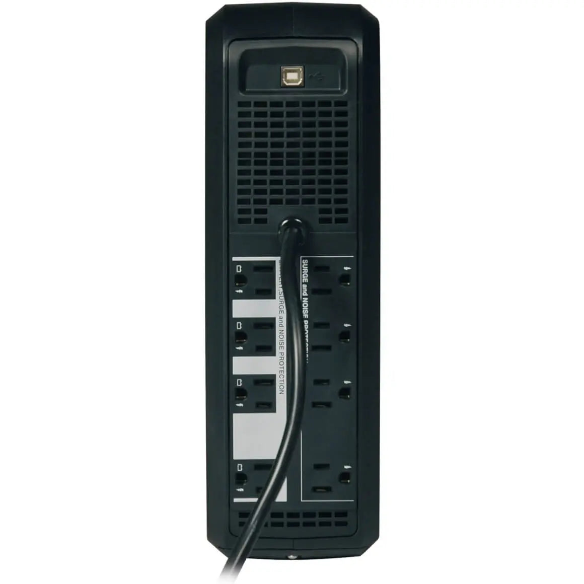 EATON Tripp Lite UPS 650VA 350W Battery Back Up Tower USB LCD AVR 120V 8 outlets - 8 Hour Recharge - 3.20 Minute Stand-by - 110 V AC Input - 120 V AC Output - 8 x NEMA 5-15R - OMNI650LCD
