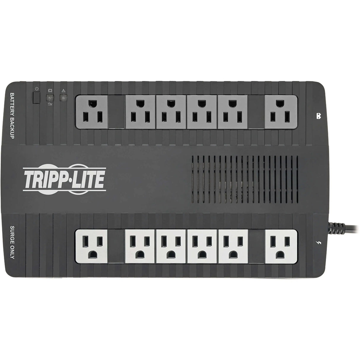 EATON Tripp Lite UPS 750VA 450W Desktop Battery Back Up AVR 50/60Hz Compact 120V USB RJ11 - Desktop - 12 Hour Recharge - 3 Minute Stand-by - 120 V AC Input - 110 V AC, 115 V AC, 120 V AC Output - 12 x NEMA ... - AVR750U