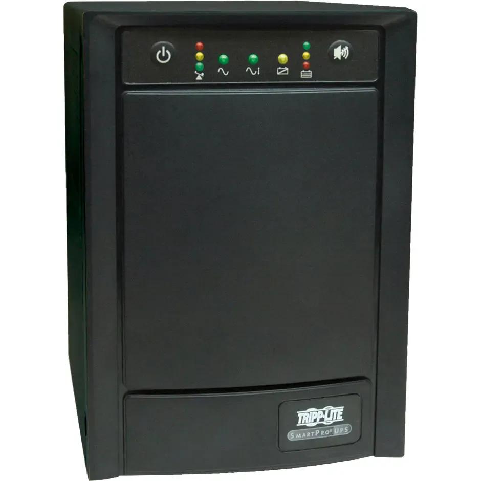 EATON Tripp Lite UPS Smart 1500VA 900W Tower AVR 120V Pure Sine Wave USB DB9 LEDS 8 Outlet - 1500VA/900W - 6 Minute Full Load - 8 x NEMA 5-15R - SMART1500SLT