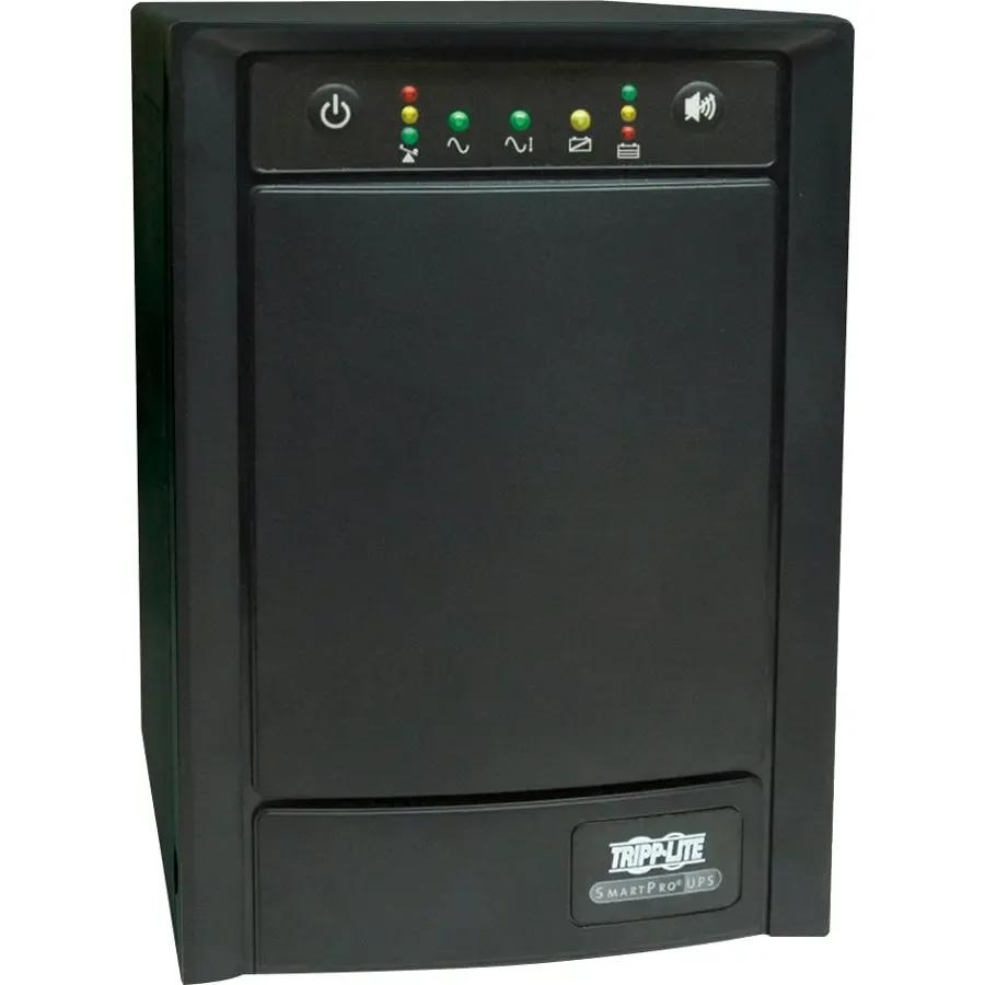 EATON Tripp Lite UPS Smart 1500VA 900W Tower AVR 120V Pure Sine Wave USB DB9 LEDS 8 Outlet - 1500VA/900W - 6 Minute Full Load - 8 x NEMA 5-15R - SMART1500SLT