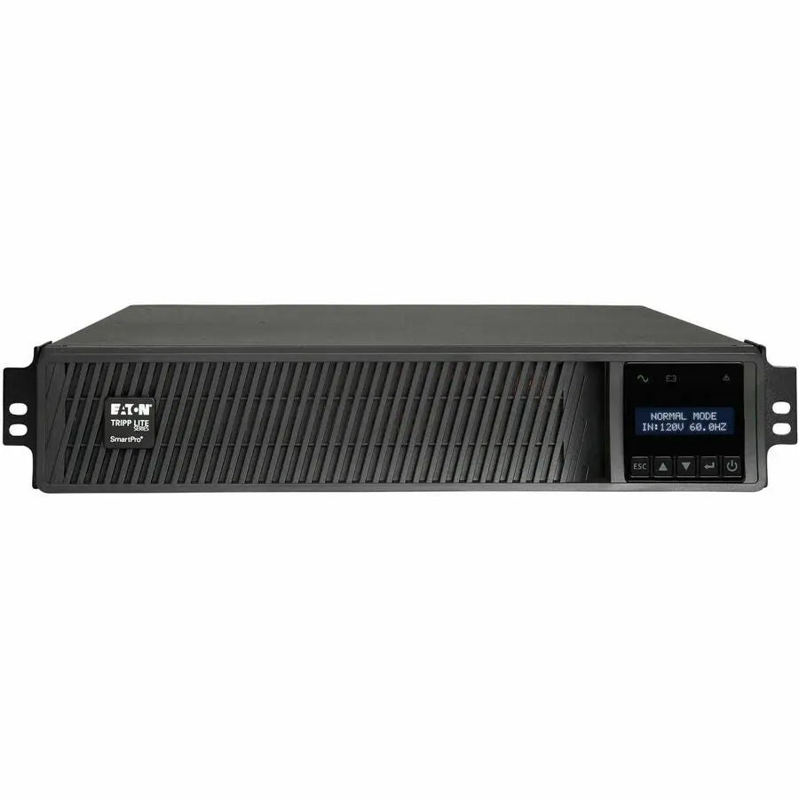 EATON Tripp Lite UPS Smart 3000VA 2880W Rackmount AVR 120V Preinstalled WEBCARDLX Pure Sign Wave USB DB9 2URM - 3000 VA/2880 W - 120 V AC - 3 Minute Stand-by Time - 2U Tower/Rack Mountable - 1 x NEMA L5-30R... - SMART3000RMXLN