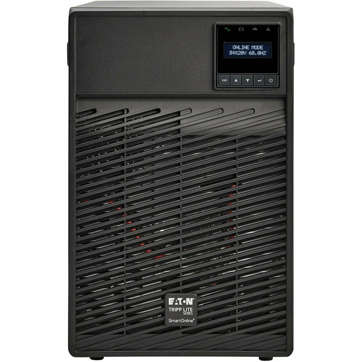 EATON Tripp Lite UPS Smart Online 1000VA 900W Tower 120V Extended Run LCD USB DB9 - Tower - 3 Hour Recharge - 3.80 Minute Stand-by - 110 V AC Input - 127 V AC, 120 V AC, 110 V AC, 127 V AC Output - 6 x NEMA... - SU1000XLCD