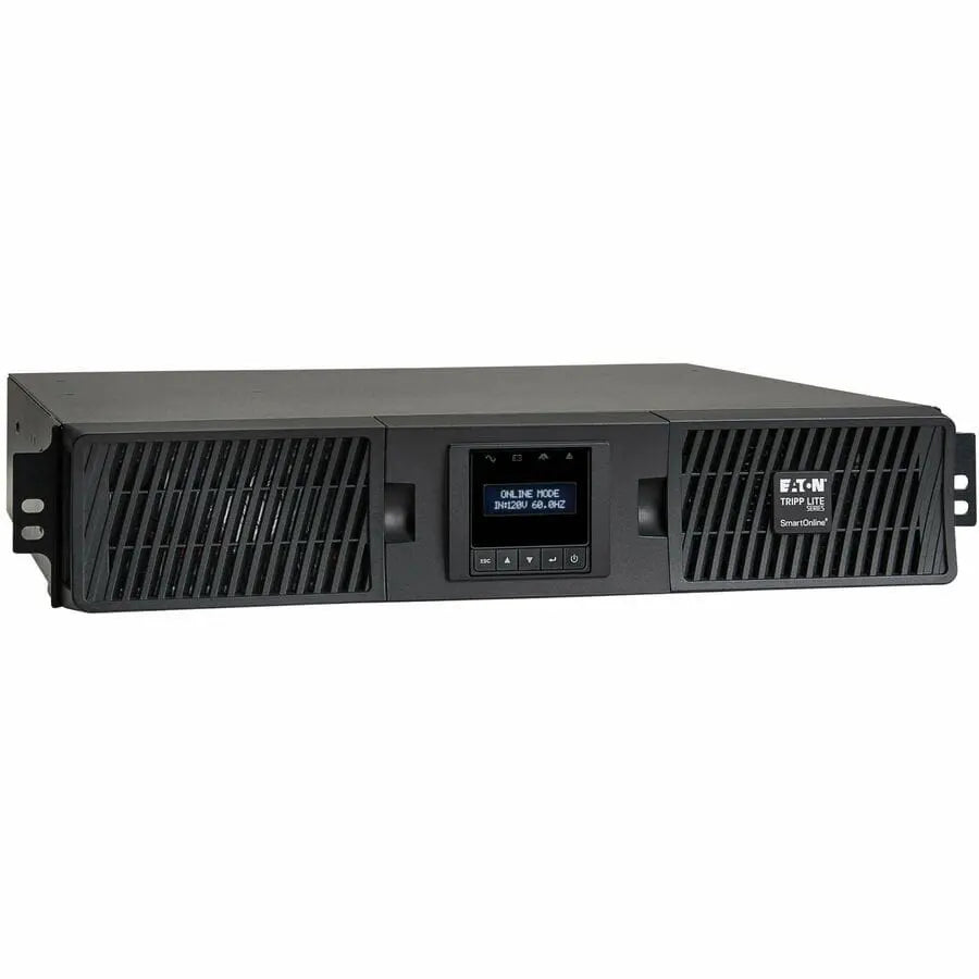 EATON Tripp Lite UPS Smart Online 1500VA 1350W Rackmount 120V LCD USB DB9 2URM - 2U Rack/Tower - 3 Hour Recharge - 4.20 Minute Stand-by - 110 V AC Input - 127 V AC, 127 V AC, 110 V AC, 120 V AC, 115 V AC Ou... - SU1500RTXLCD2U