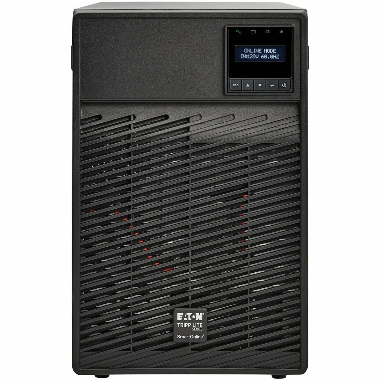 EATON Tripp Lite UPS Smart Online 2200VA 1800W Tower 120V LCD USB DB9 Extended Run - Tower - 3 Hour Recharge - 4.50 Minute Stand-by - 100 V AC, 110 V AC, 115 V AC, 120 V AC, 127 V AC Input - 100 V AC, 110 V... - SU2200XLCD