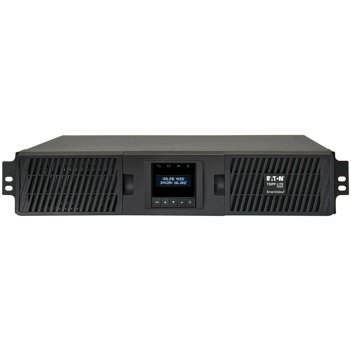 EATON Tripp Lite UPS Smart Online 3000VA 2700W Extended Run 120V LCD USB DB9 2URM - 2U Rack-mountable - 4.10 Minute Stand-by - 120 V AC Input - 100 V AC, 110 V AC, 115 V AC, 120 V AC, 127 V AC Output - 1 x ... - SU3000RTXLCD2UN