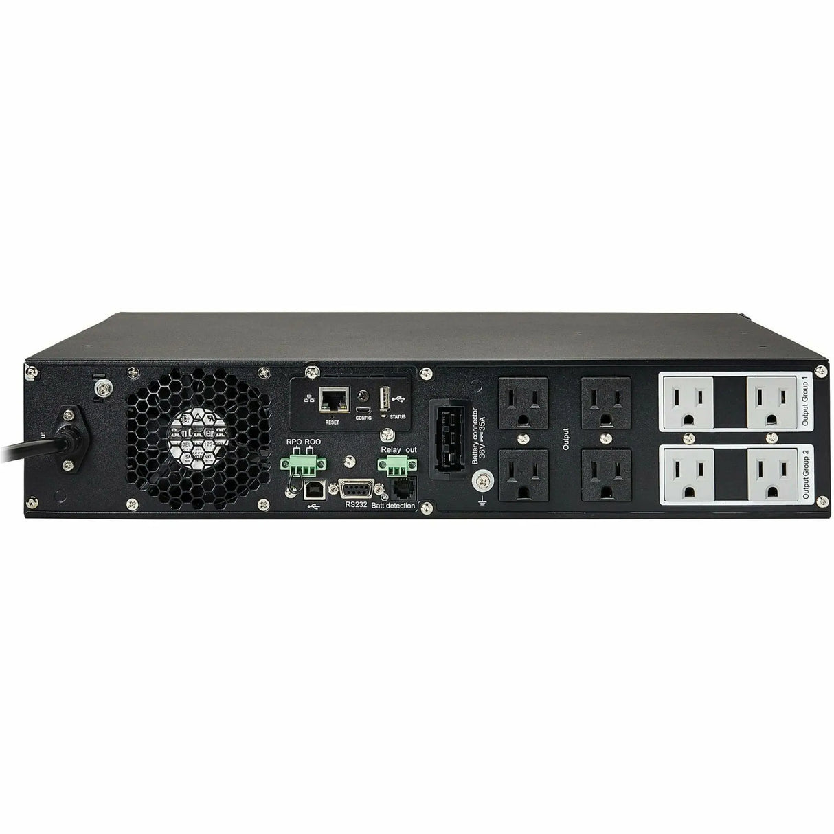 Tripp Lite UPS Smart Online 750VA 675W 120V LCD USB DB9 WEBCARDLX 2URM - 2U Rack-mountable - 3 Hour Recharge - 4.30 Minute Stand-by - 120 V AC Input - 100 V AC, 110 V AC, 115 V AC, 127 V AC Output - 6... - SU750RTXLCD2UN EATON