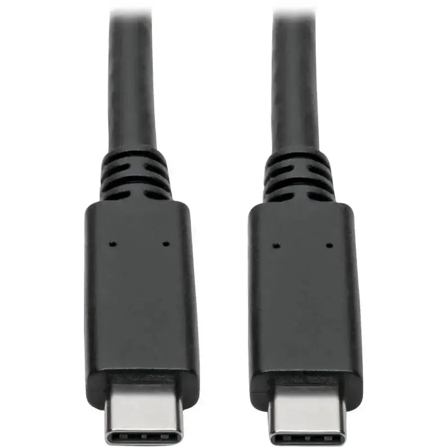EATON Tripp Lite USB C Cable USB 3.1 5A 10 Gbps USB-IF Certified USB Type C 3ft - USB for Notebook, MacBook, Chromebook, Ultrabook, Smartphone, Docking Station, Flash Drive, Tablet, Hard Drive, Computer, Wa... - U420-C03-G2-5A
