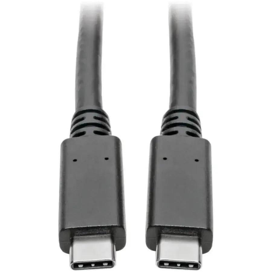 EATON Tripp Lite USB C to USB Type C Cable 3.1 Gen 1, 5 Gbps 3A Rating M/M 6ft - USB for Smartphone, Hard Drive, Docking Station, Flash Drive, Tablet, MacBook, Wall Charger, Ultrabook, Chromebook - 640 MB/s... - U420-006