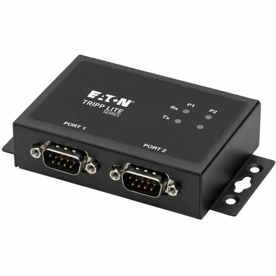 EATON Tripp Lite USB to Serial Adapter Converter RS-422/RS-485 USB to DB9 2-Port - External - USB Type B - Linux, Mac, PC - 2 x Number of Serial Ports External - U208-002-IND