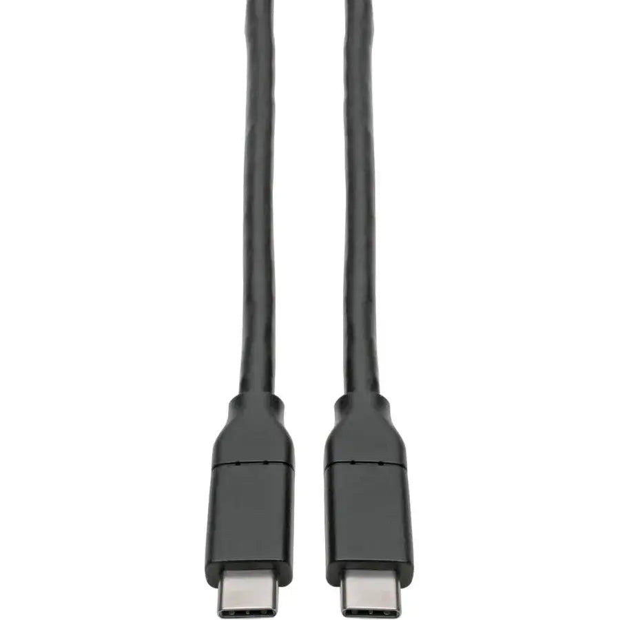 EATON Tripp Lite USB Type C to USB C Cable USB 2.0 5A Rating USB-IF Cert M/M 13ft - 13.12 ft Thunderbolt 3 Data Transfer Cable for Smartphone, Chromebook, Hard Drive, Ultrabook, Docking Station, Flash Drive... - U040-C13-C-5A