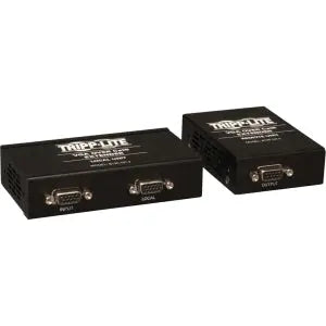 EATON Tripp Lite VGA over Cat5/Cat6 Video Extender Kit Transmitter/Receiver EDID 1000' - 1 Input Device - 2 Output Device - 1000 ft Range - 2 x Network (RJ-45) - 1 x VGA In - 2 x VGA Out - 1920 x 1440 - Twi... - B130-101-2