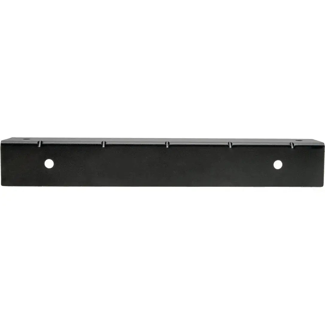 EATON Tripp Lite Wall Support Kit for 12 in. Cable Runway, Straight and 90-Degree - Hardware Included - Black - SRLWALLSPPT12
