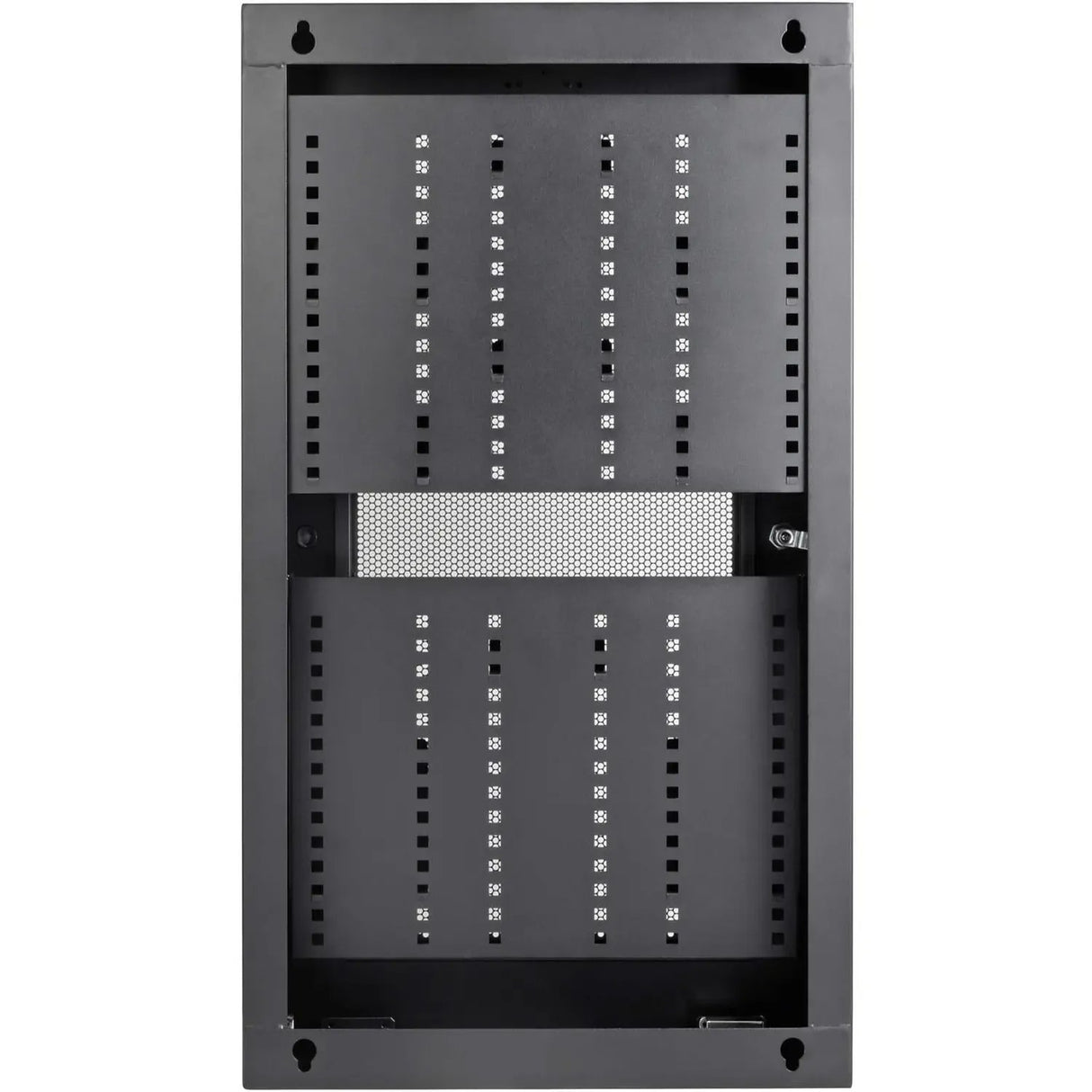EATON Tripp Lite Wallmount Rack Enclosure 3U Vertical Low-Profile Switch-Depth - Black Powder Coat - 3U Rack Height - Steel - SRWF6UMOD