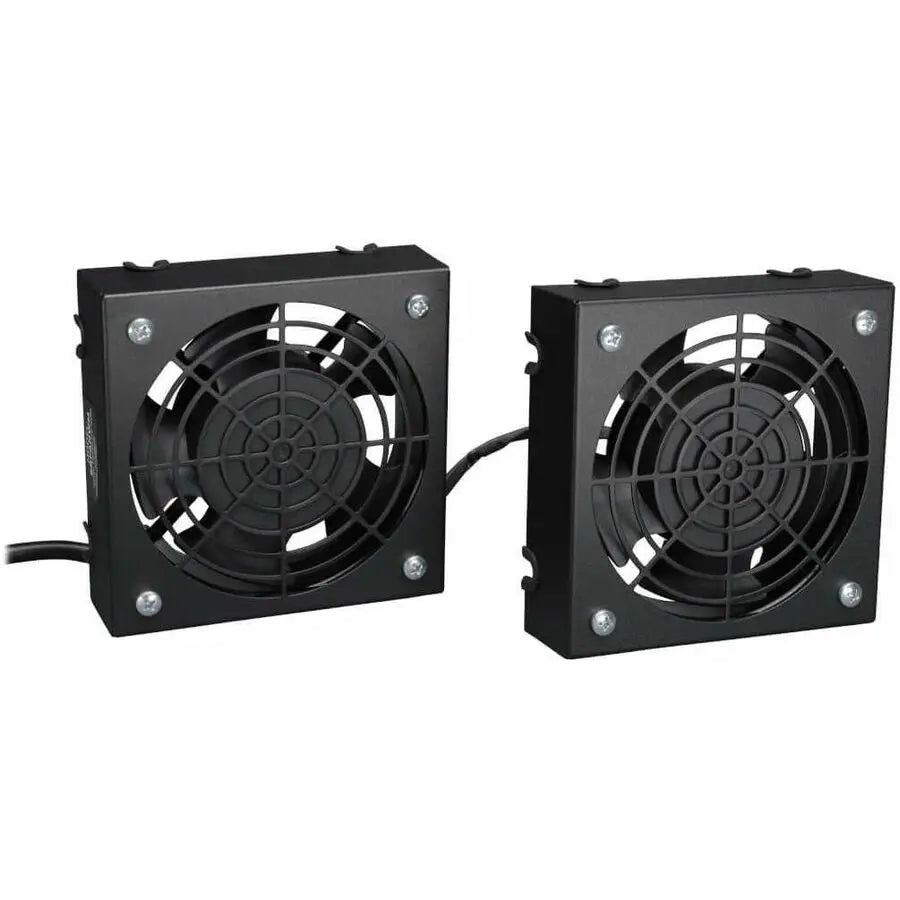 EATON Tripp Lite Wallmount Rack Enclosure Cooling Roof Fan Kit 230V C14 3ft Cord - 210 CFM - 50 dB Noise - SRXFANWM