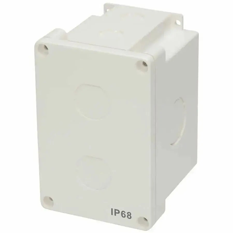 EATON Tripp Lite Waterproof Cat5e / Cat6 Electrical Junction Box 2 Cutouts TAA - 1-gang - White - Polycarbonate - TAA Compliant - N206-SB01-IND