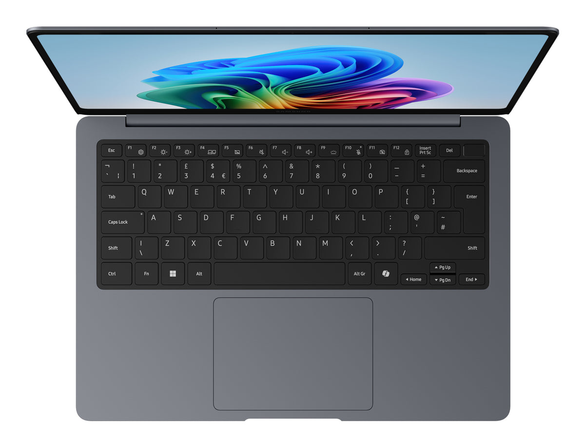 Samsung Galaxy Book6 Pro Copilot+ PC Intel Core Ultra 5 325 Laptop 35.6 cm (14") Touchscreen WQXGA+ 16 GB LPDDR5x-SDRAM 512 GB SSD Wi-Fi 7 (802.11be) Windows 11 Pro Grey - NP944XJG-KA1US