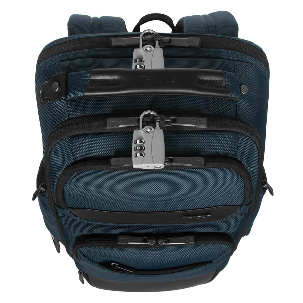 Targus HeritageLuxe backpack Travel backpack Blue Polyester - TBB65602GL