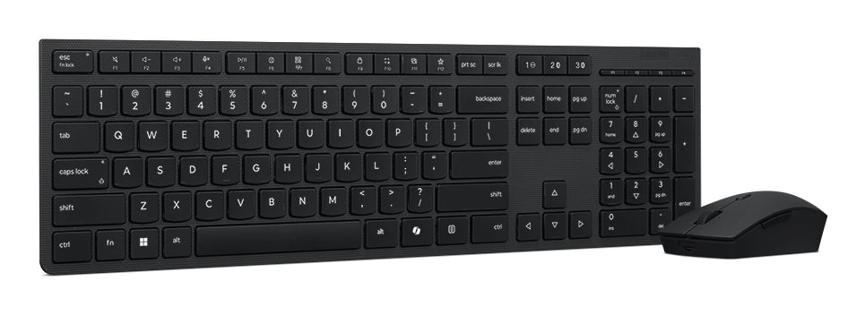 Lenovo 4X31R64316 keyboard Mouse included Office RF Wireless + Bluetooth QWERTY US English Grey - 4X31R64316