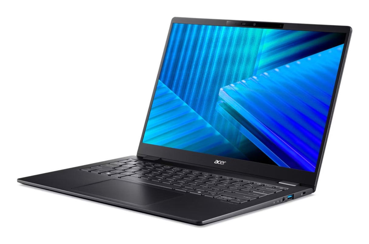 Acer TravelMate P6 14 AI TMP614-54-56PB Copilot+ PC Intel Core Ultra 5 226V Laptop 35.6 cm (14") WQXGA+ 16 GB LPDDR5x-SDRAM 1 TB SSD Wi-Fi 7 (802.11be) Windows 11 Pro Black - NX.BJJAA.002 ACER