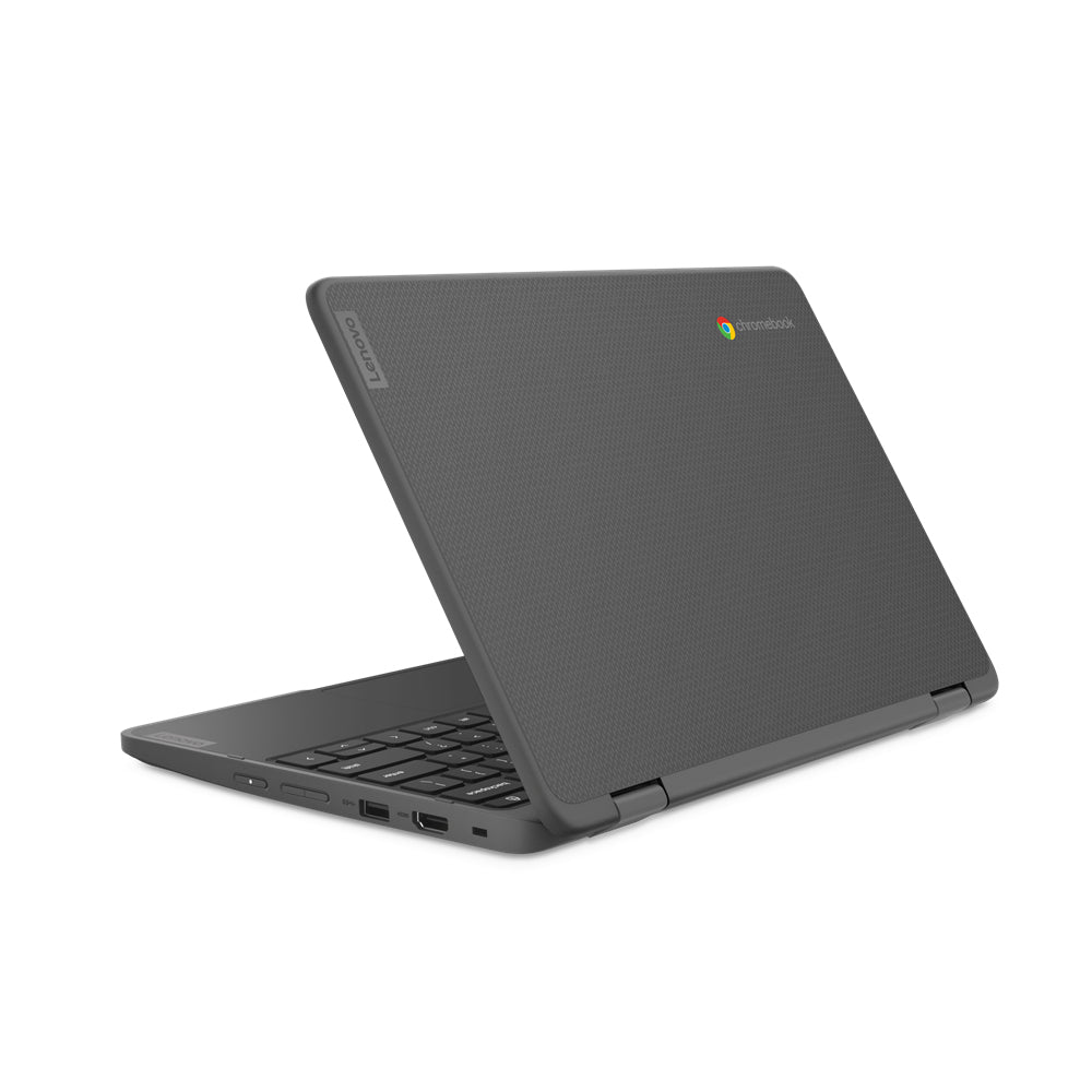 Lenovo 300e Yoga Chromebook Gen 4 MediaTek Kompanio 520 29.5 cm (11.6") Touchscreen HD 4 GB LPDDR4x-SDRAM 32 GB eMMC Wi-Fi 6 (802.11ax) ChromeOS English Grey - 82W20003US