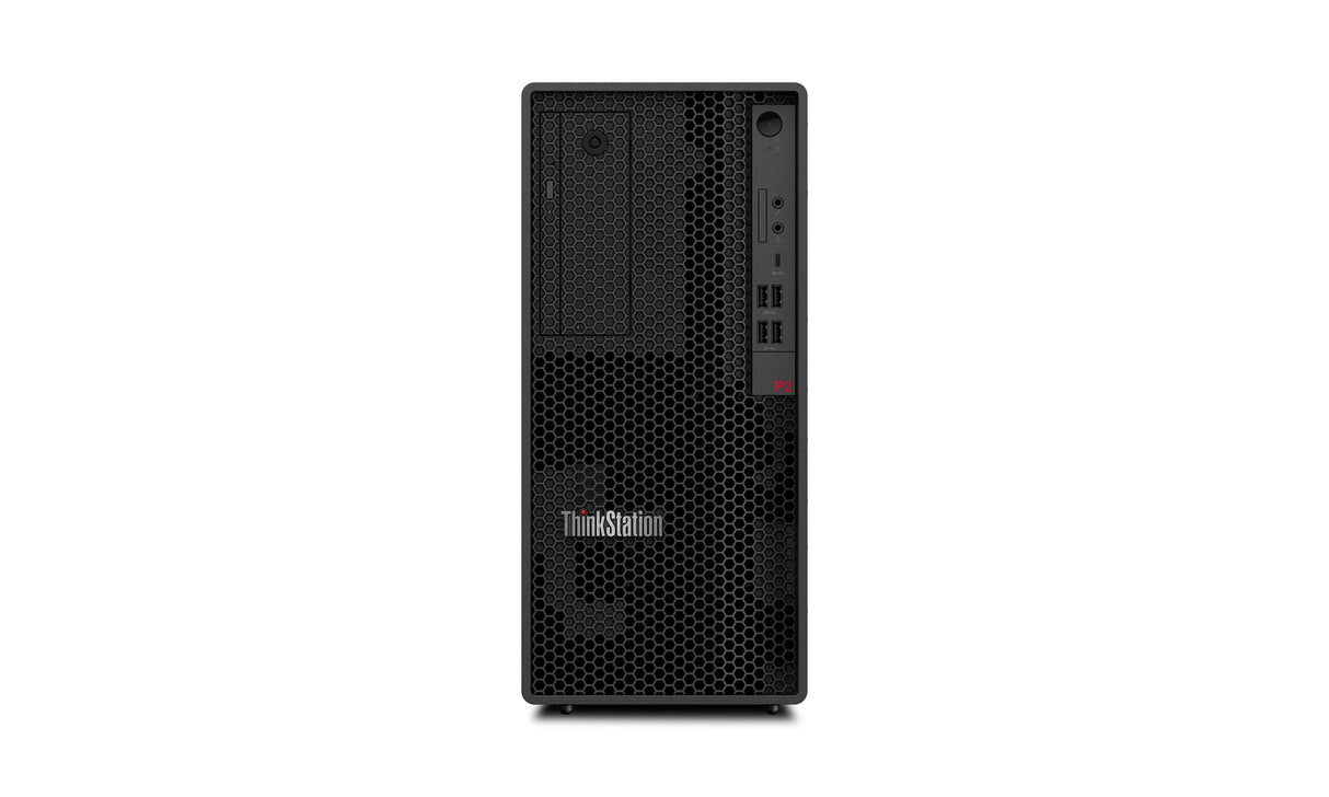 Lenovo ThinkStation P2 Tower Gen 2 Intel Core Ultra 5 235 16 GB DDR5-SDRAM 512 GB SSD Windows 11 Pro Workstation Black - 30JQ002TUS