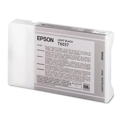 EPSON EPSON (60) UltraChrome K3 Ink, Light Black - T603700
