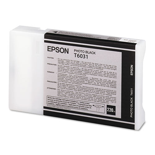 EPSON EPSON (60) UltraChrome K3 Ink, Photo Black - T603100