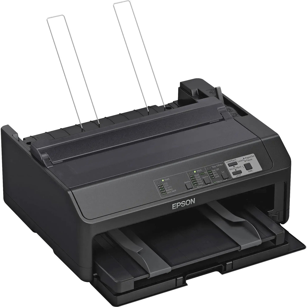 EPSON Epson FX-890II 9-pin Dot Matrix Printer - Monochrome - Energy Star - 738 cps Mono - USB - Parallel - C11CF37201