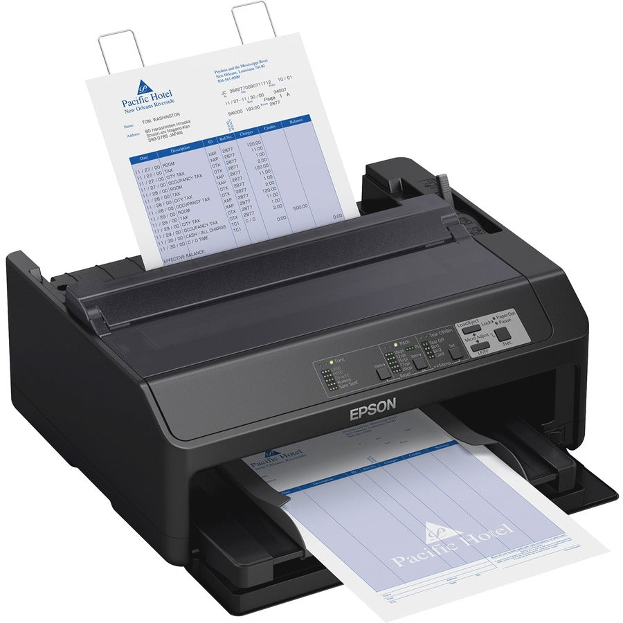 EPSON Epson FX-890II 9-pin Dot Matrix Printer - Monochrome - Energy Star - 738 cps Mono - USB - Parallel - C11CF37201