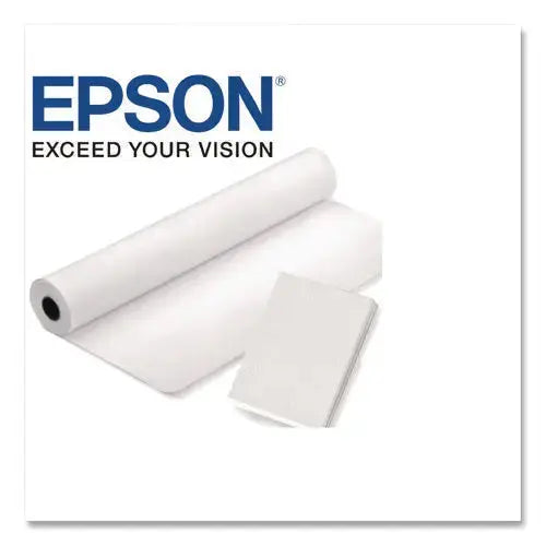EPSON EPSON Screen Positive Film Roll, 5.3 mil, 24" x 100 ft, White - S450133