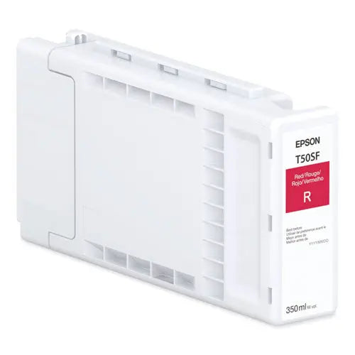 EPSON EPSON (T50S) UltraChrome XD3 High Capacity Ink, 350 mL, Red - T50SF20