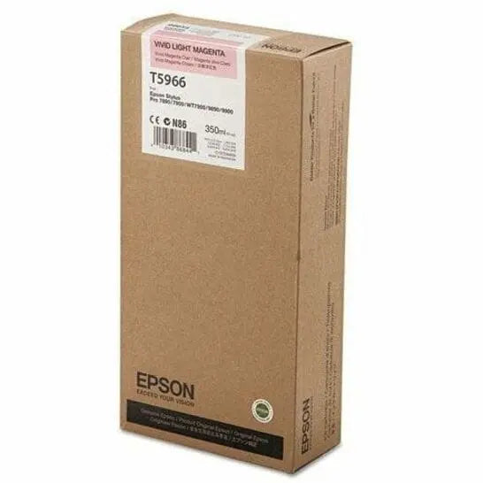 EPSON Epson UltraChrome HDR Vivid Light Magenta Ink Cartridge - Inkjet - Light Magenta - T596600
