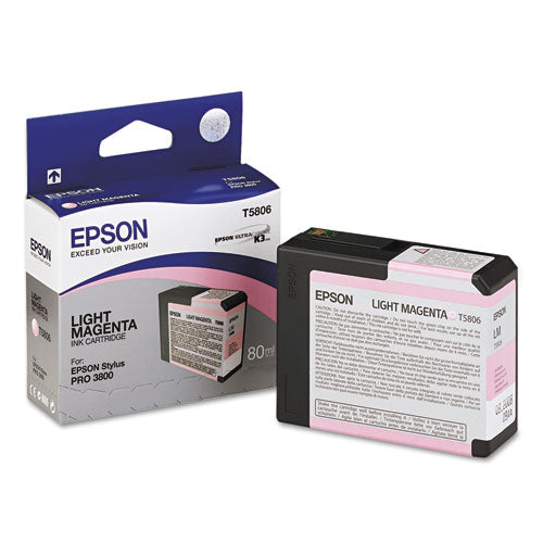 EPSON EPSON UltraChrome K3 Ink, Light Magenta - T580600