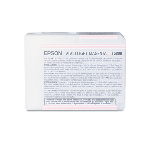 EPSON EPSON UltraChrome K3 Ink, Vivid Light Magenta - T580B00