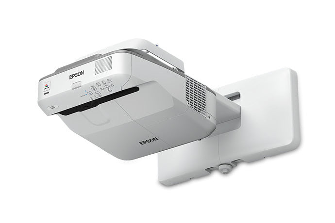 EPSON Projector / Panel Epson PowerLite 685W Ultra short throw projector 3500 ANSI lumens 3LCD WXGA (1280x800) Grey, White - V11H744520