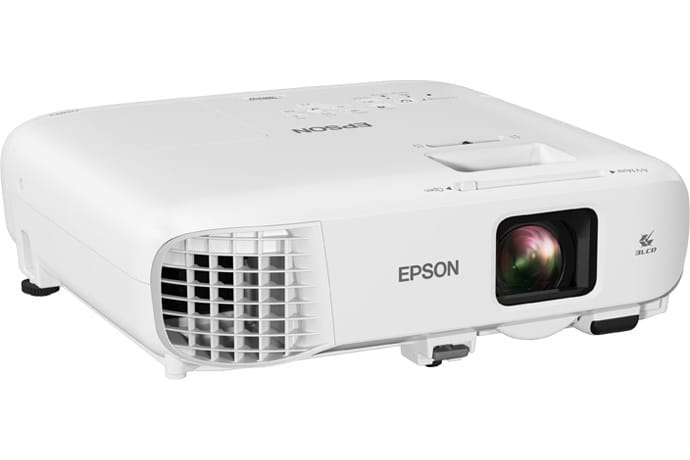 EPSON Projector / Panel Epson PowerLite 982W 3LCD WXGA Classroom Projector W/Dual HDMI, 4200 Lumens - V11H987020