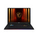 MSI Raider 18 HX AI A2XWJG-069US Intel Core Ultra 9 285HX Laptop 45.7 cm (18") UHD+ 64 GB DDR5-SDRAM 2 TB SSD NVIDIA GeForce RTX 5090 Wi-Fi 7 (802.11be) Windows 11 Pro Black - RAIDER18HXA2069 MSI
