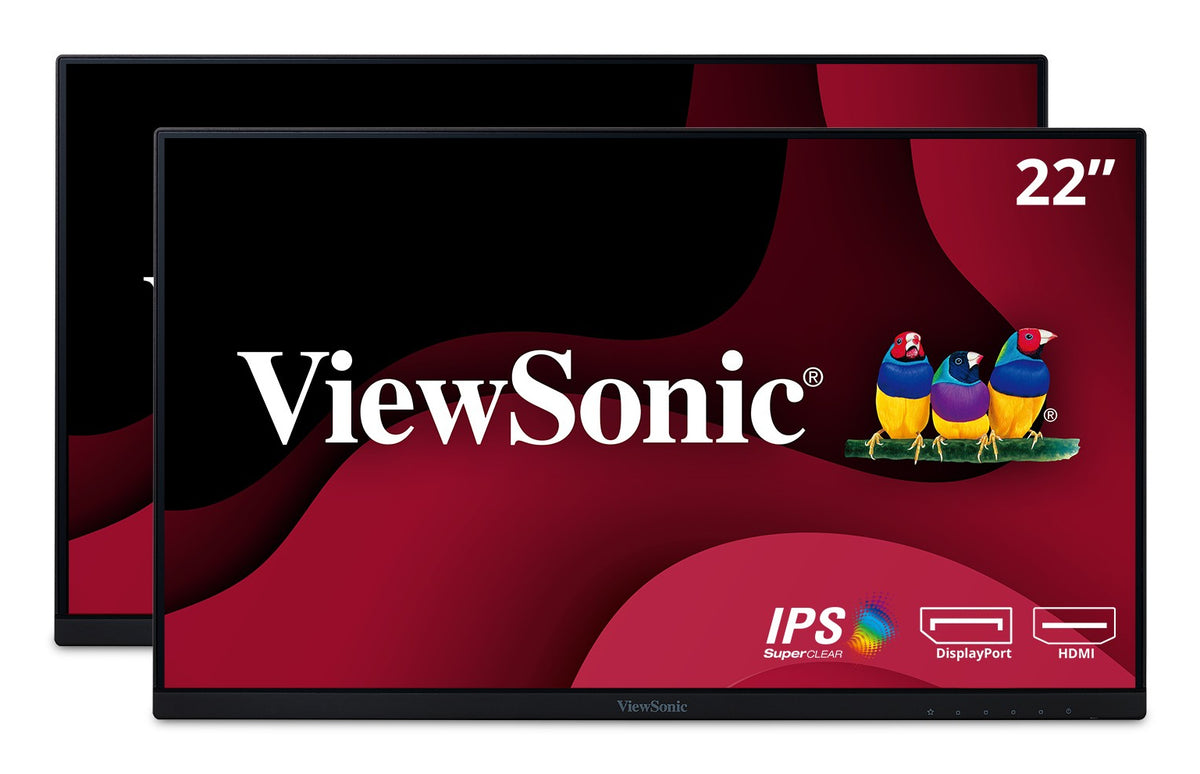 Viewsonic VA VA2256-mhd_H2 computer monitor 55.9 cm (22") 1920 x 1080 pixels Full HD LED Black - VA2256-MHD_H2