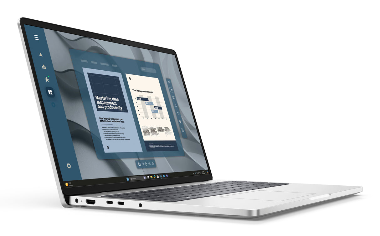DELL Pro 16 PC16255 AMD Ryzen AI 7 PRO 350 Laptop 40.6 cm (16") Full HD+ 16 GB DDR5-SDRAM 512 GB SSD Wi-Fi 6E (802.11ax) Windows 11 Pro US English Silver - TRW0D DELL