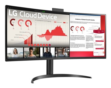 LG 34CR651N-6P All-in-One PC/workstation Intel® Pentium® Silver N6005 86.4 cm (34") 3440 x 1440 pixels All-in-One thin client 8 GB DDR4-SDRAM 16 GB eMMC Wi-Fi 6 (802.11ax) Black - 34CR651N-6P LG