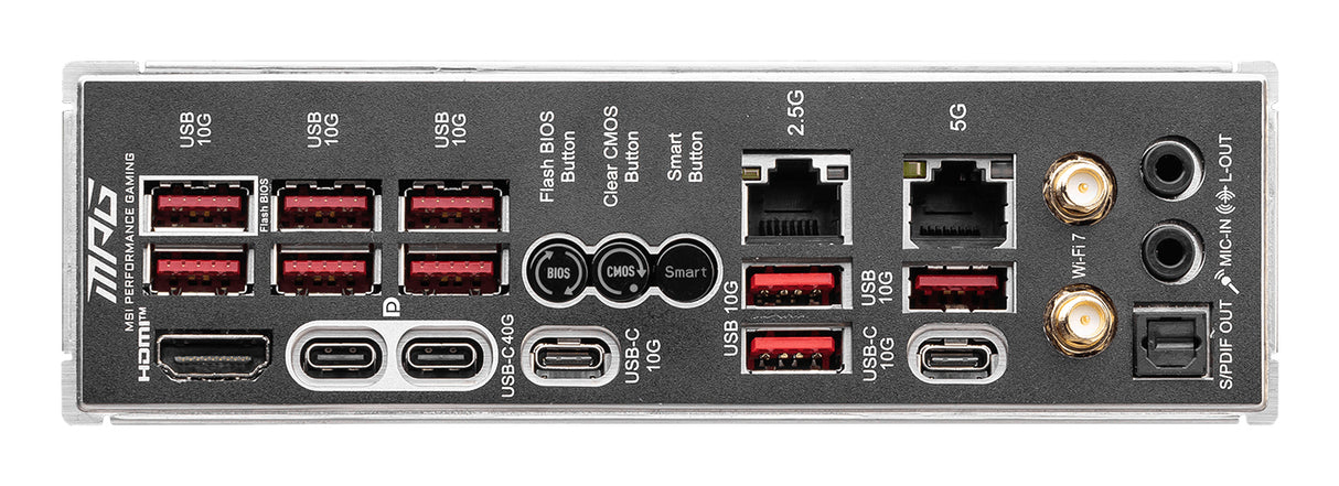 MSI MPG X870E CARBON WIFI motherboard AMD X870E Socket AM5 ATX - X870ECARBONWIFI7
