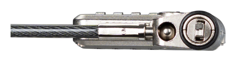 Targus ASP106RGLXS cable lock Silver, Black 2 m - ASP106RGLXS