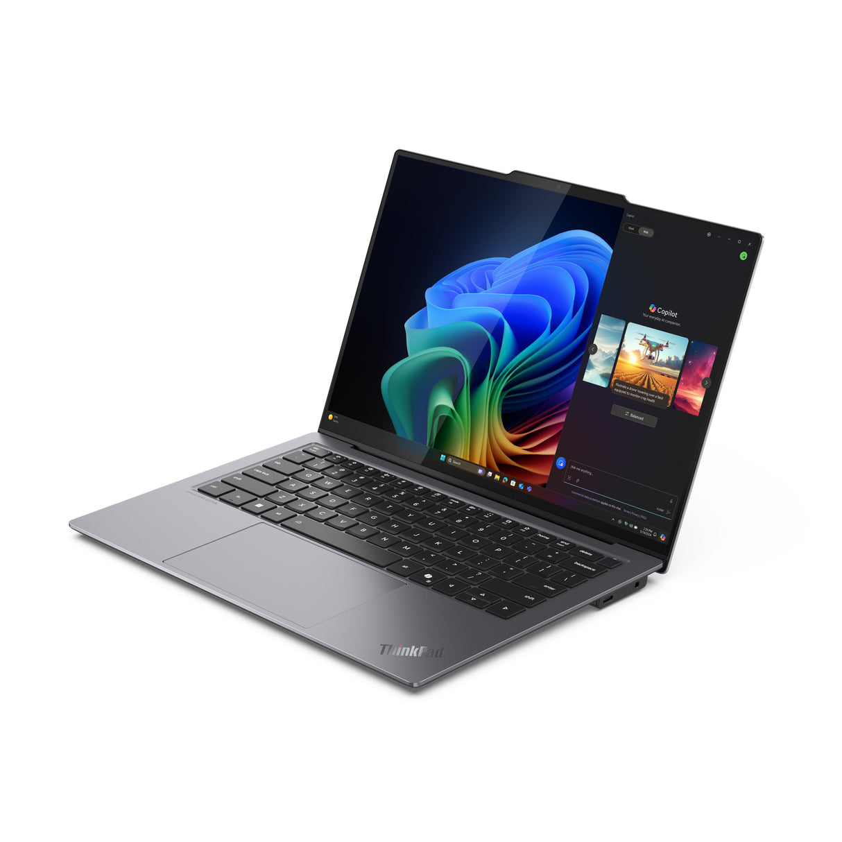 Lenovo ThinkPad X9-14 Gen 1 Aura Edition Copilot+ PC Intel Core Ultra 7 258V Laptop 35.6 cm (14") Touchscreen 2.8K 32 GB LPDDR5x-SDRAM 1 TB SSD Wi-Fi 7 (802.11be) Windows 11 Pro Grey - 21QA0005US LENOVO